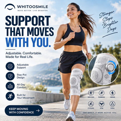 WHITOOSMILE | Adjustable Knee Brace
