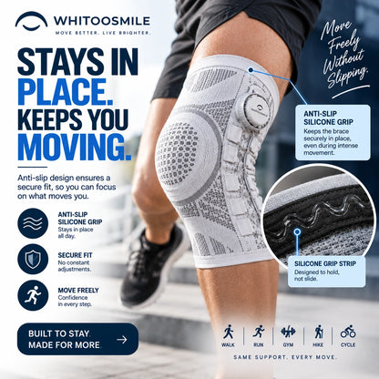 WHITOOSMILE | Adjustable Knee Brace