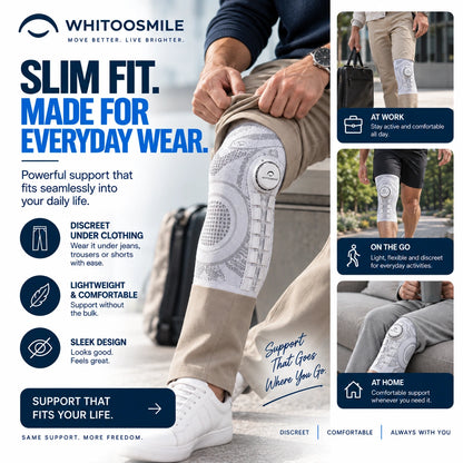 WHITOOSMILE | Adjustable Knee Brace
